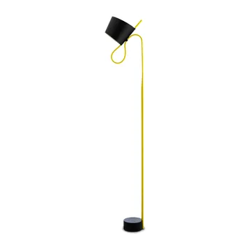 Candeeiro de pé Rope Trick - Preto-amarelo - HAY