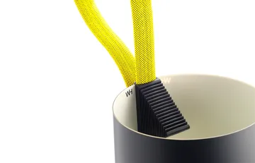 Candeeiro de pé Rope Trick - Preto-amarelo - HAY
