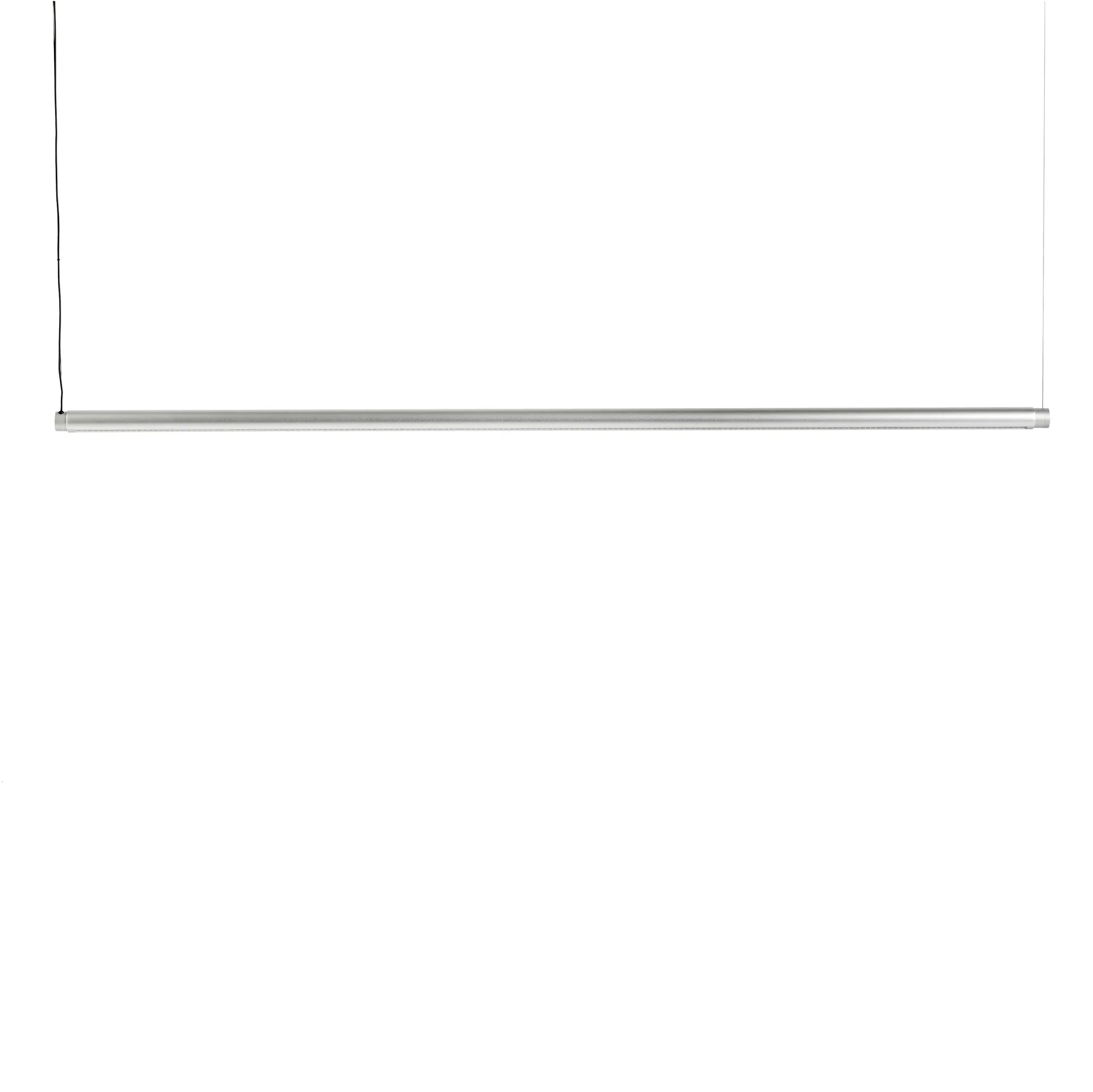 Candeeiro de teto Factor Linear Suspension 1500 Directional, Alumínio anodizado transparente HAY