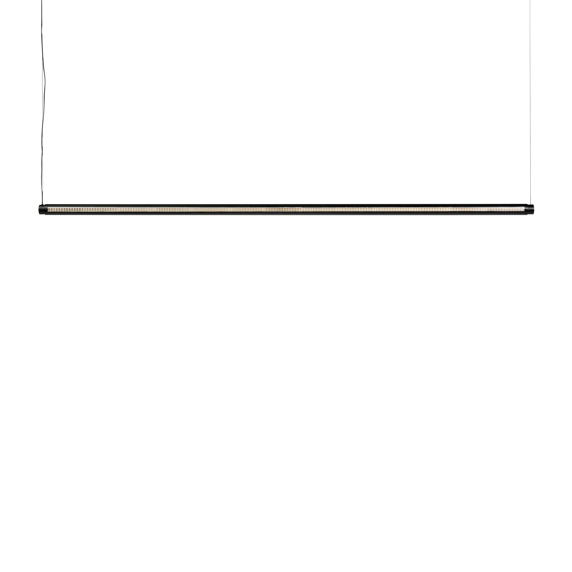 Candeeiro de teto Factor Linear Suspension 1500 Directional, Soft black HAY