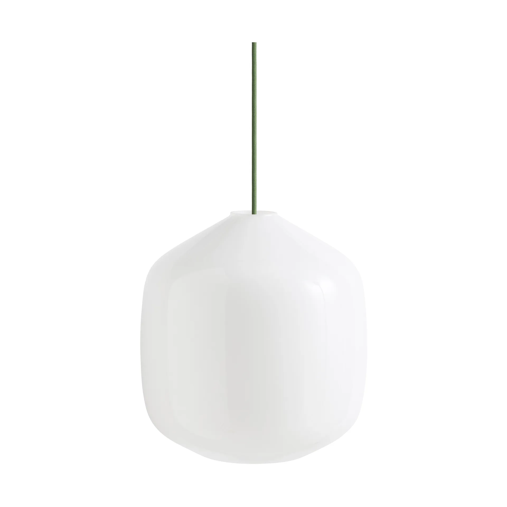 Candeeiro suspenso Buoy Ø30 cm, Opal glass-garden green HAY