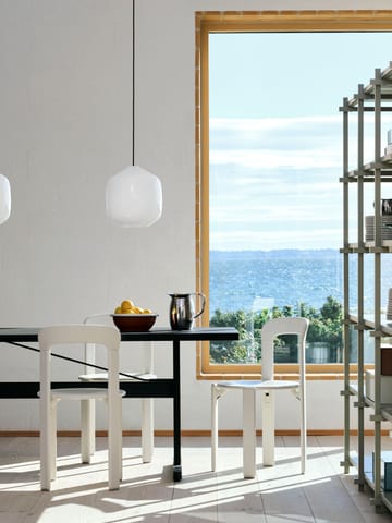 Candeeiro suspenso Buoy Ø30 cm - Opal glass-pastel lilac - HAY