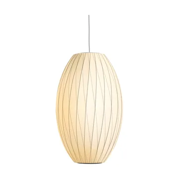 Candeeiro suspenso com padrão cruzado M Nelson Bubble Cigar - Off white - HAY