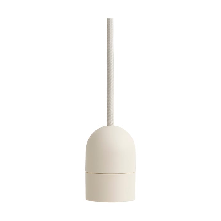 Candeeiro suspenso Common Pendant Cord set Ø12 cm - Clay white - HAY