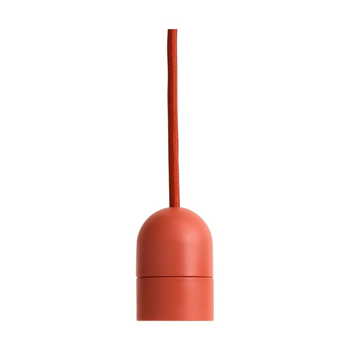 Candeeiro suspenso Common Pendant Cord set Ø12 cm - Rusty red - HAY