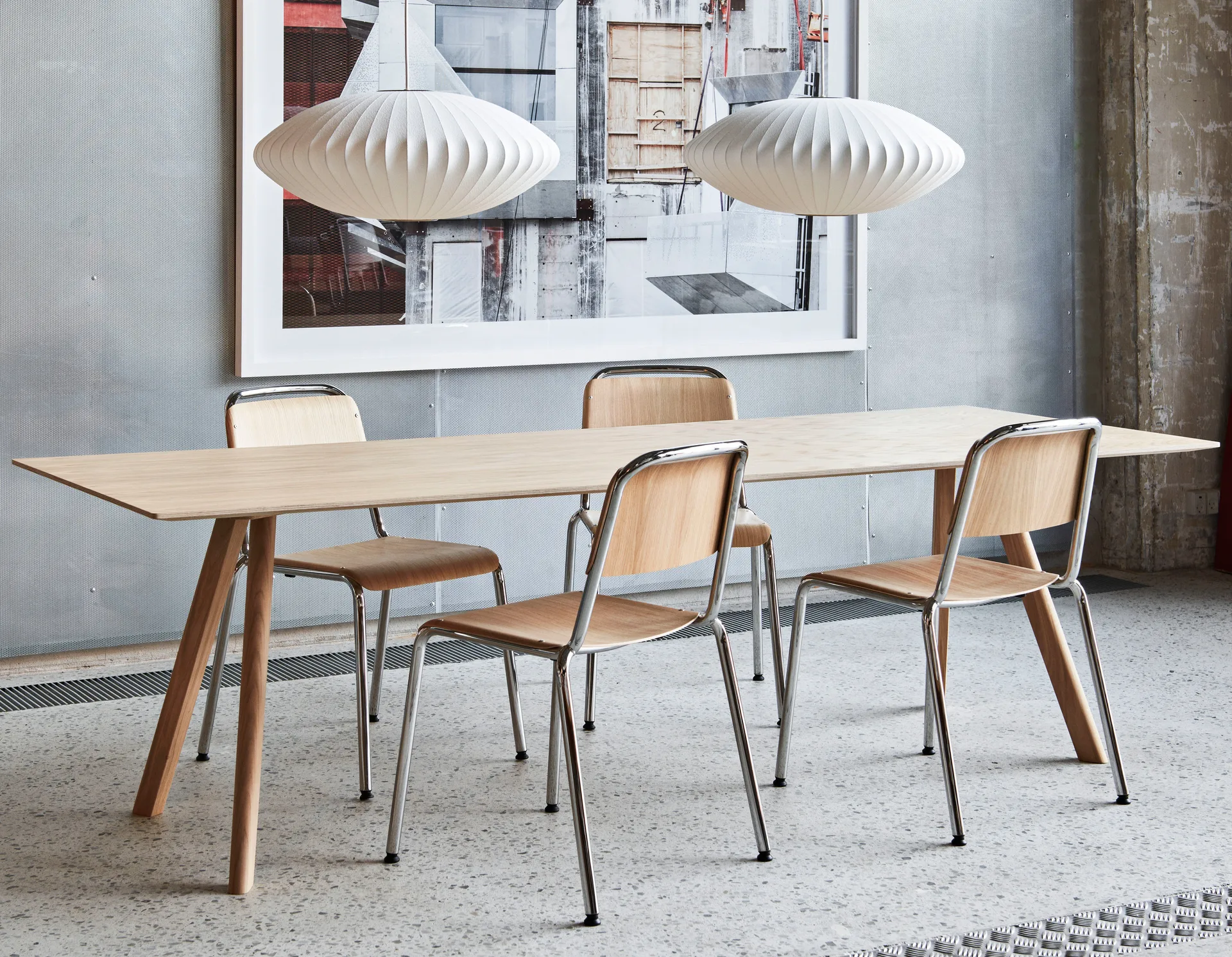 Candeeiro suspenso M Nelson Bubble Saucer, Off white HAY