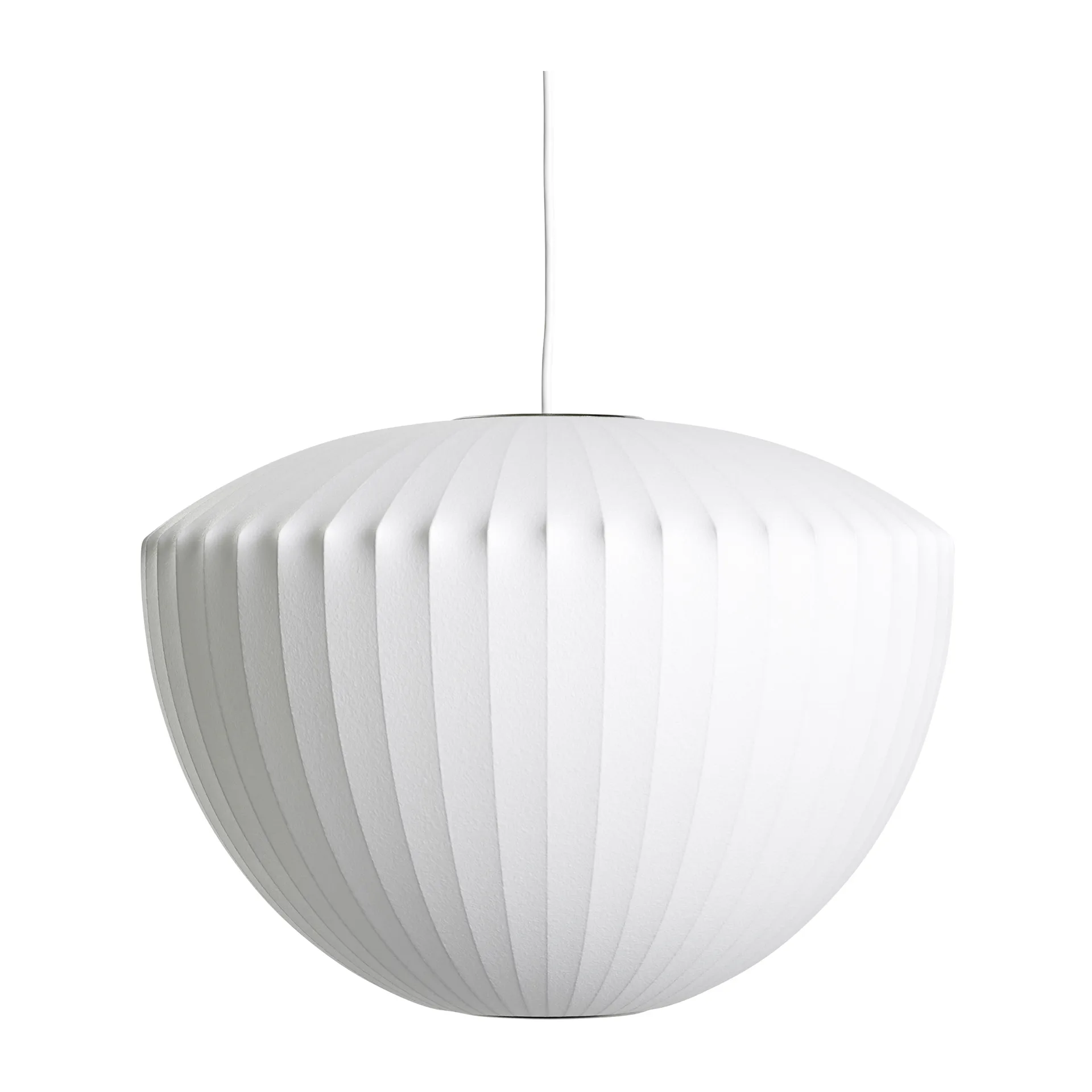 Candeeiro suspenso Nelson Bubble Apple, Off white HAY