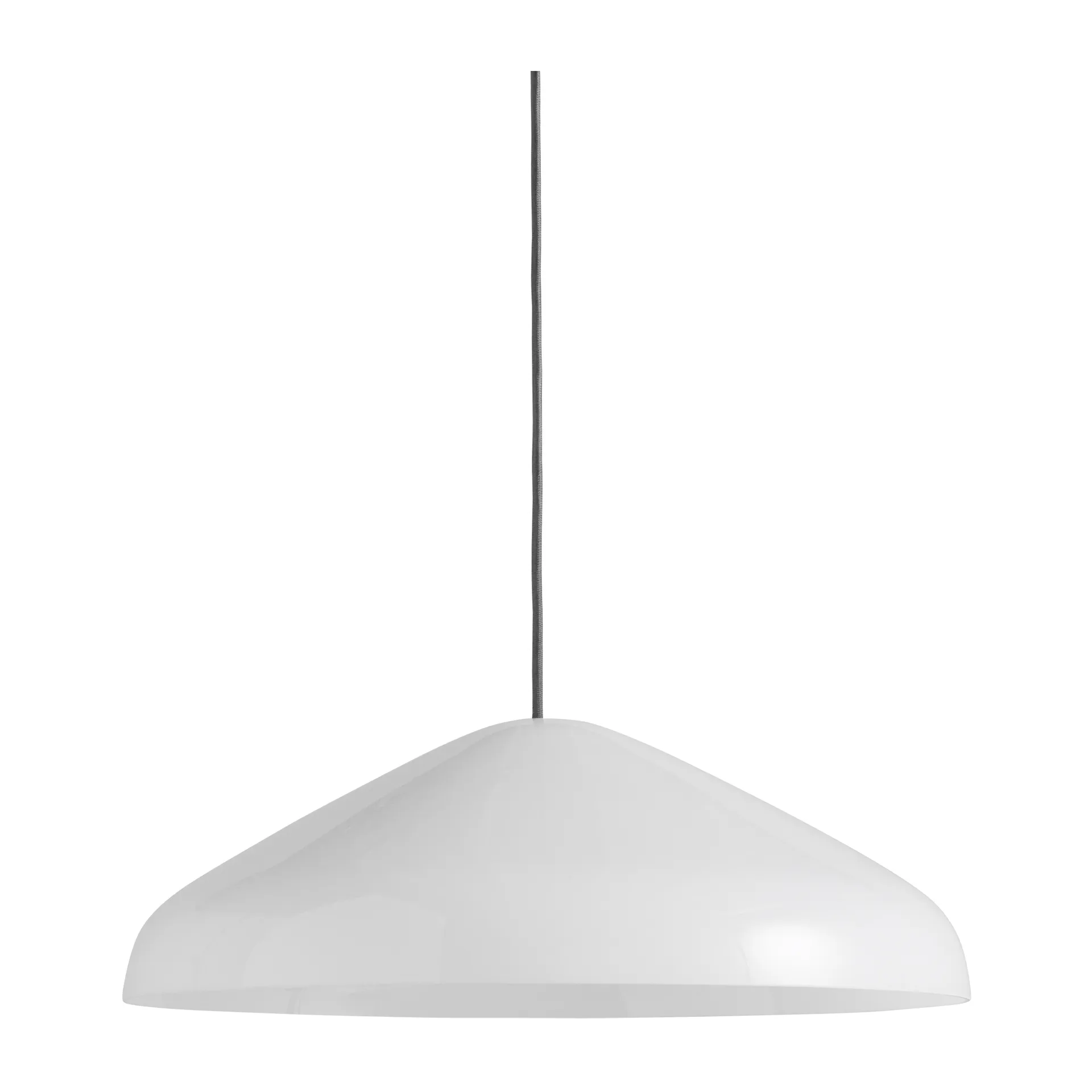 Candeeiro suspenso vidro Pao Ø47 cm, Branco HAY