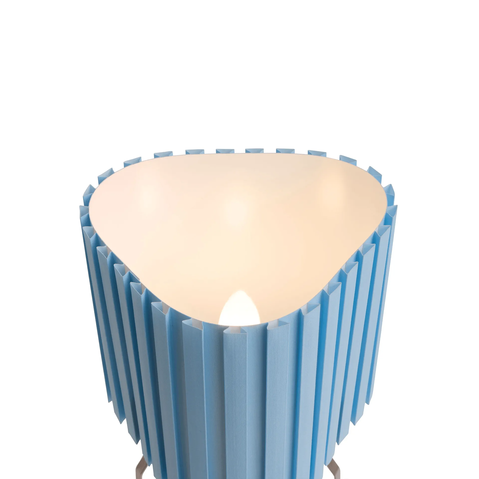 Canelé candeeiro de mesa, Azul suave HAY