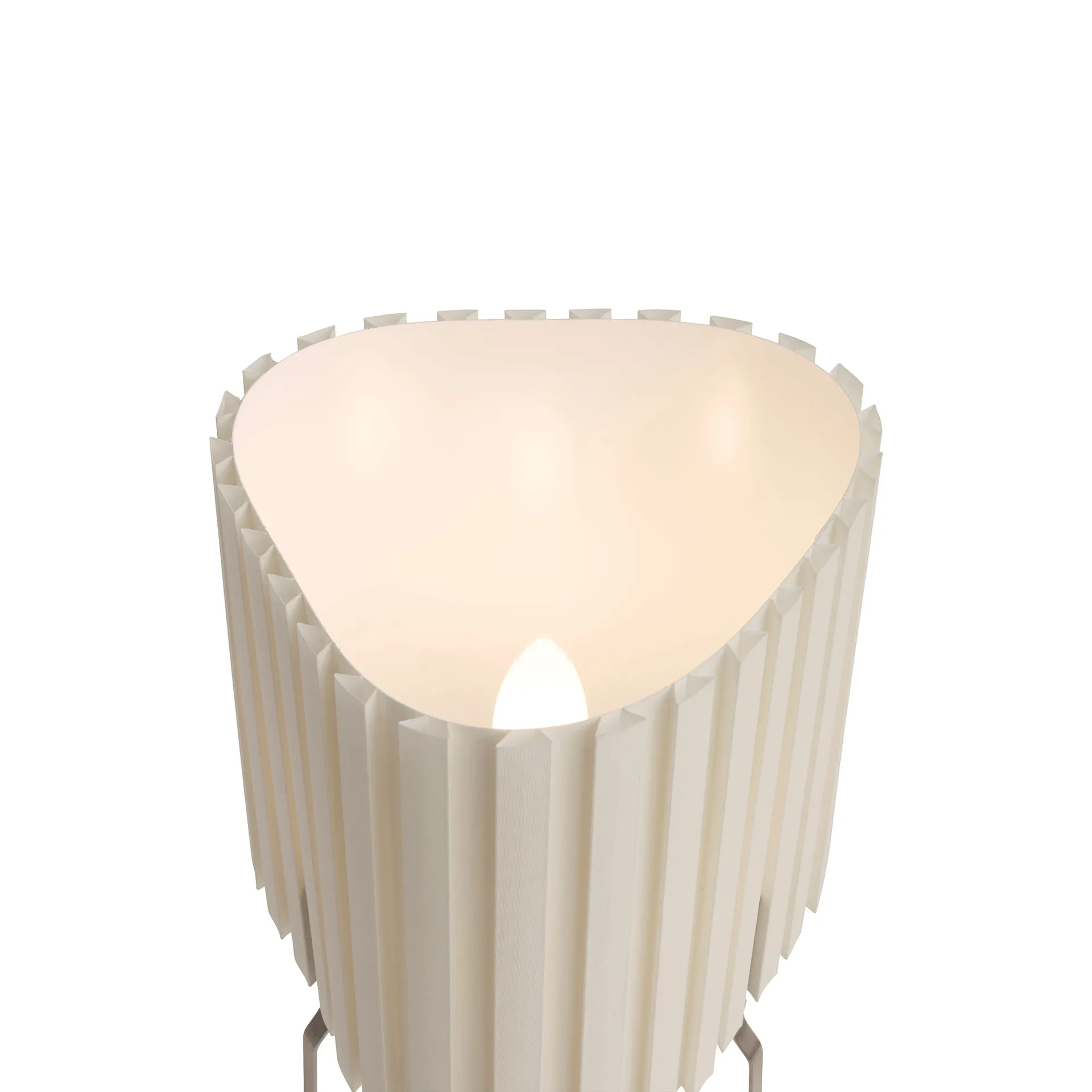 Canelé candeeiro de mesa, branco quente HAY