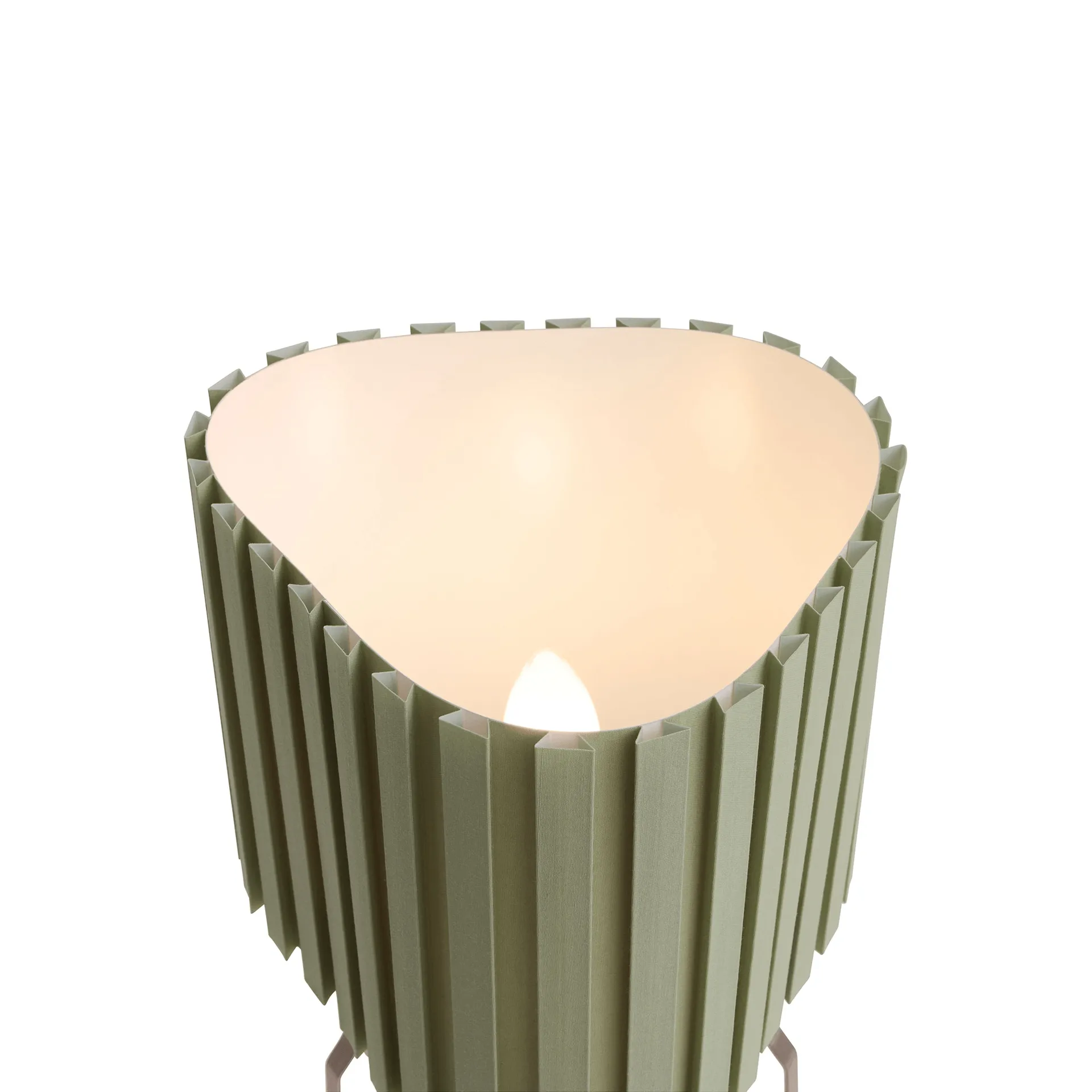 Canelé candeeiro de mesa, verde amêndoa HAY