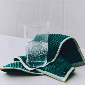 Canteen pano da loiça 31x31 cm, pack de 2 - Mistura amarelo‑verde - HAY
