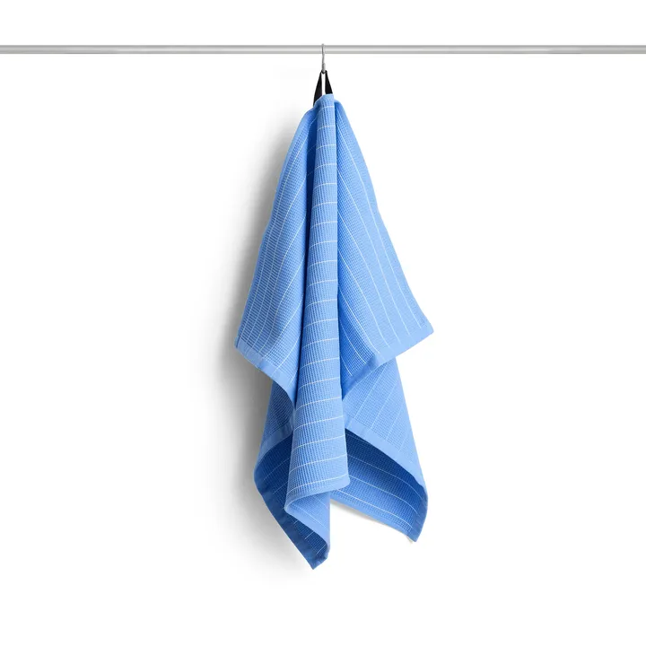 Canteen pano de cozinha 52x80 cm - Sky blue risca fina - HAY