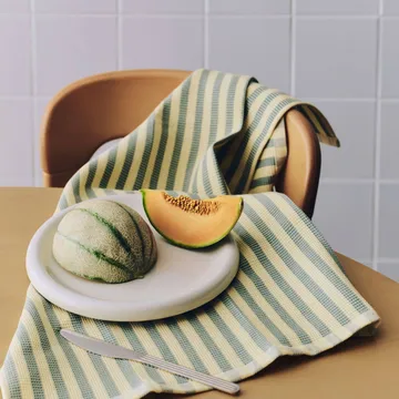 Canteen pano de cozinha 52x80 cm - Verde-amarelo - HAY