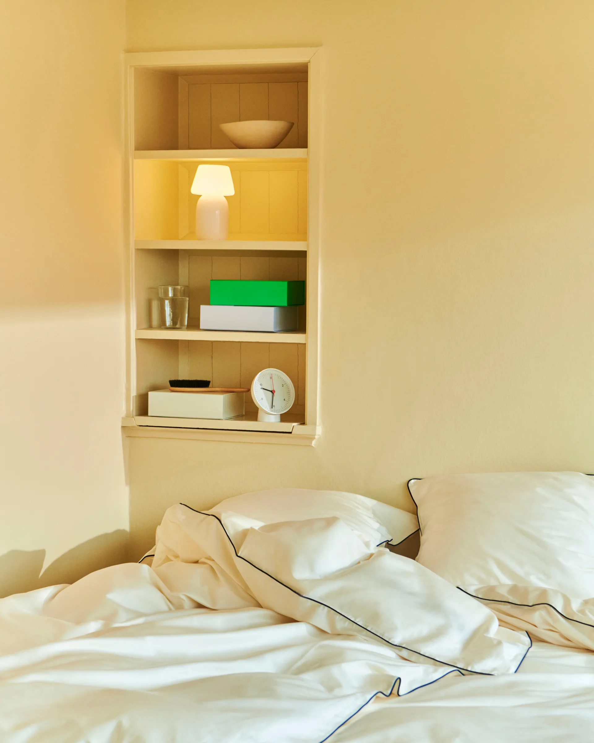 Capa de edredão Outline 150x210 cm, Ivory HAY