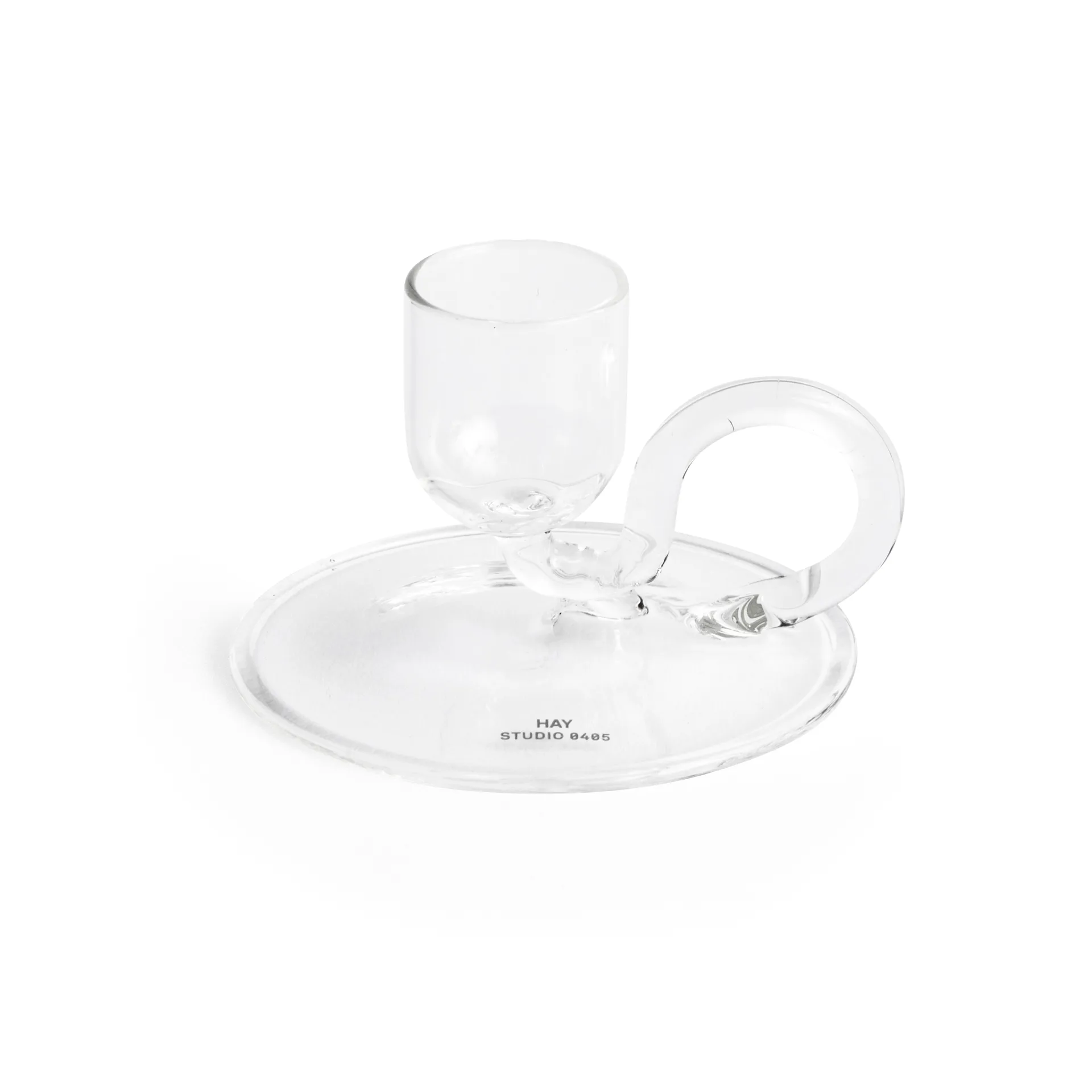 Castiçais Tiny curved, Clear HAY