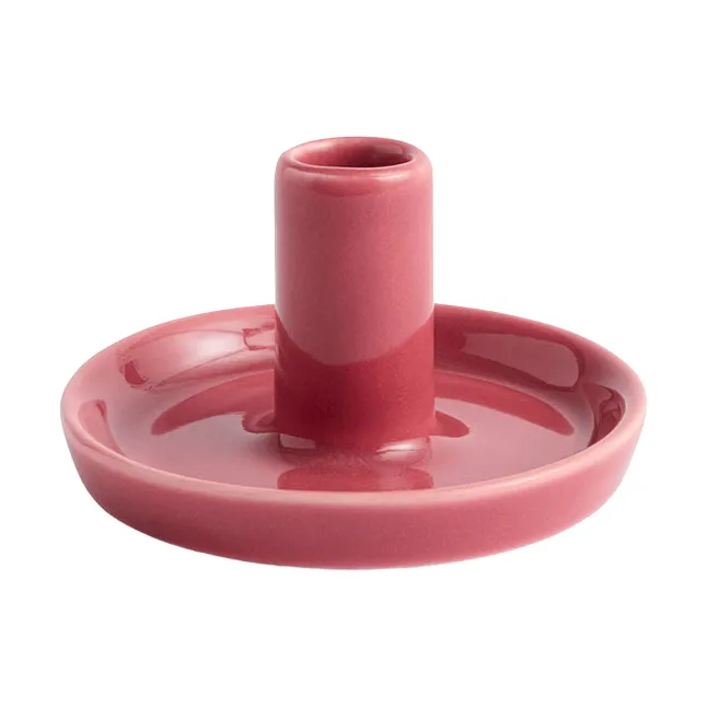 castiçal Disc, Berry pink, XS, Ø7x4 cm HAY