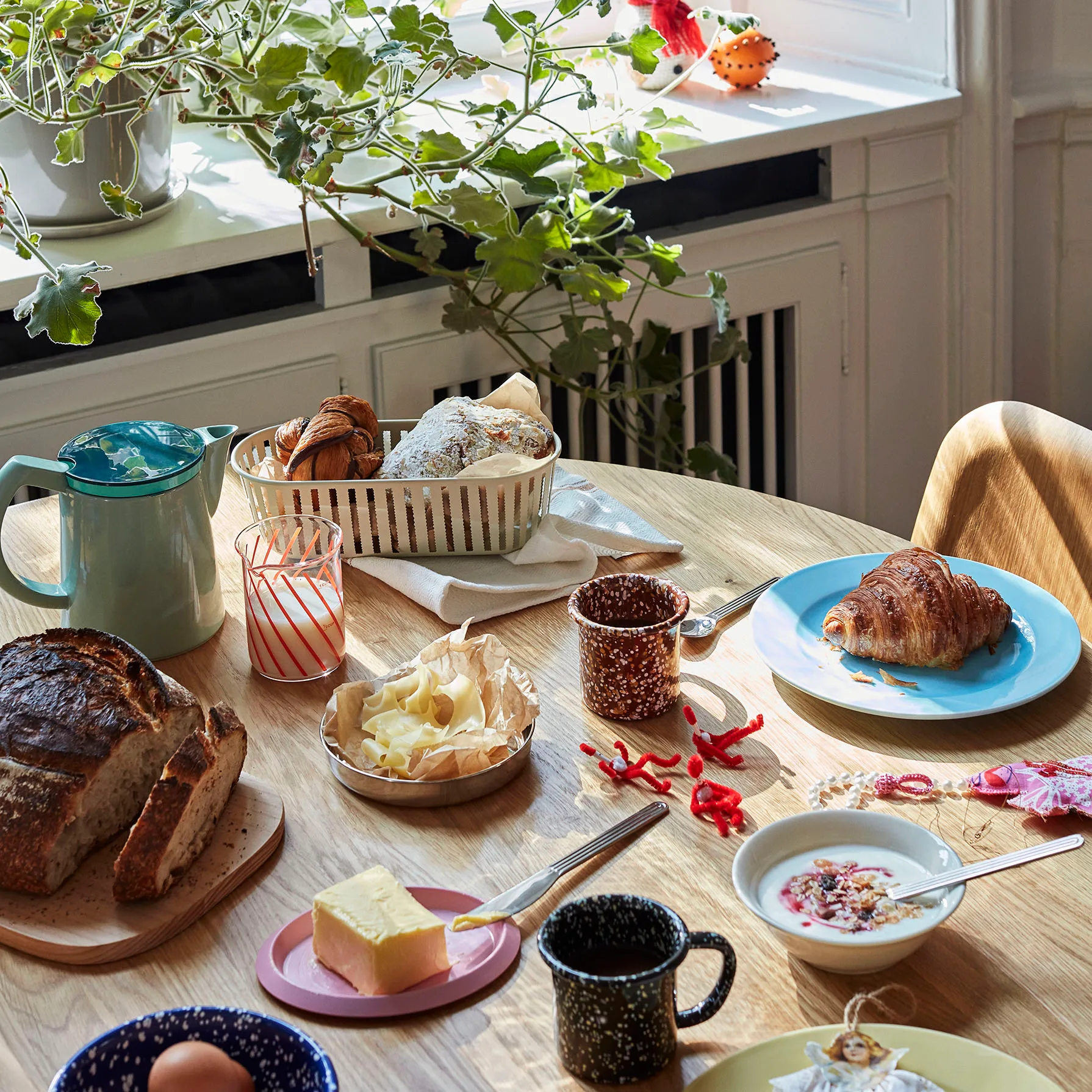 Cesto longo Panier, areia HAY