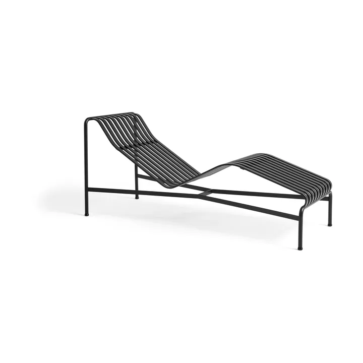 Chaise longue Palissade - Anthracite - HAY