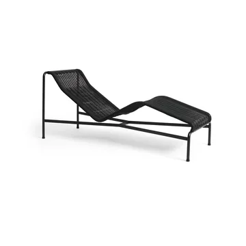 Chaise longue Palissade Cord - Anthracite - HAY