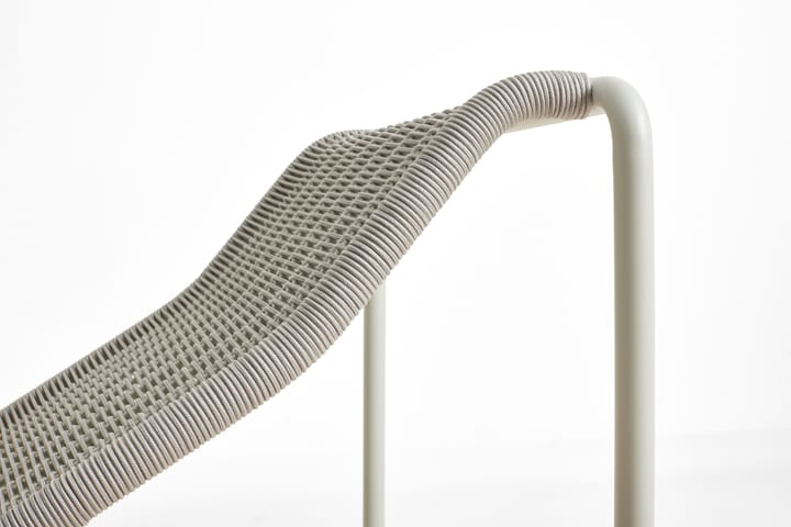 Chaise longue Palissade Cord  , Sky grey HAY