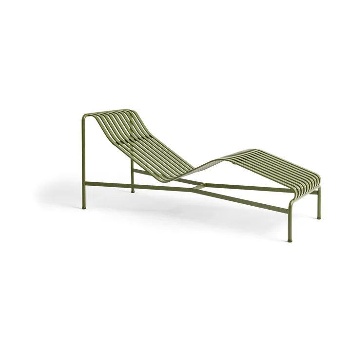 Chaise longue Palissade - Olive - HAY