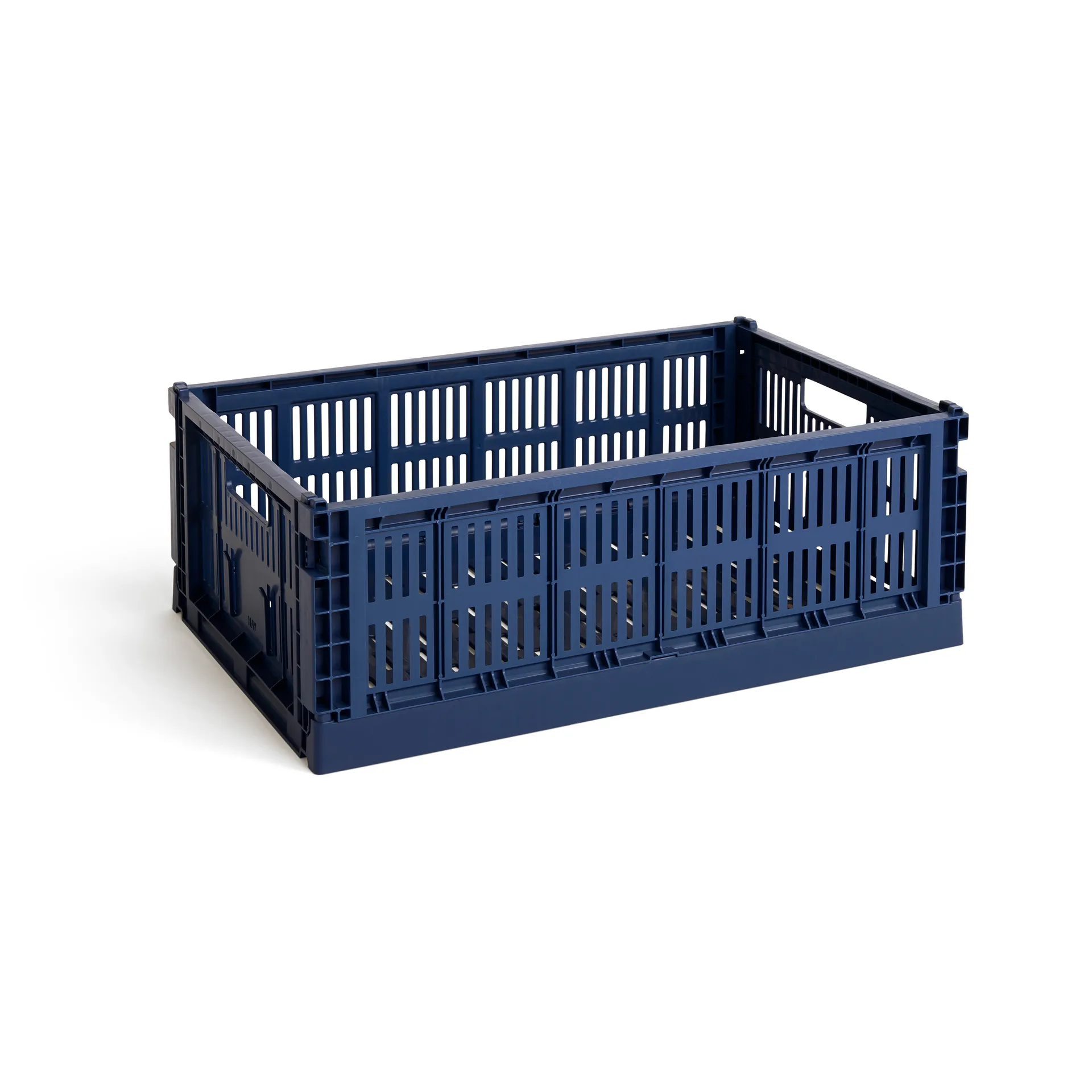 Colour Crate L 34,5x53 cm, Azul escuro HAY