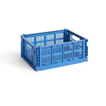 Colour Crate M 26,5x34,5 cm - Electric Blue - HAY