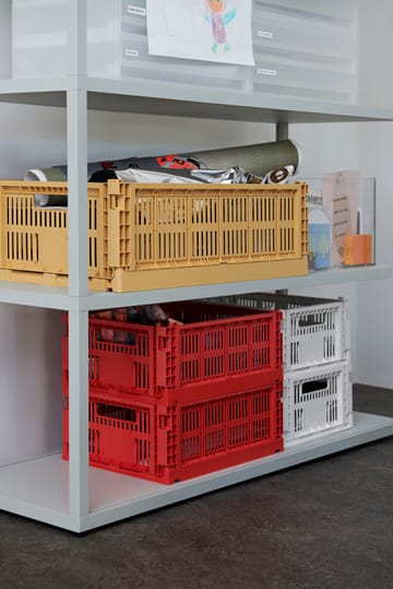 Colour Crate M 26,5x34,5 cm - Vermelho - HAY