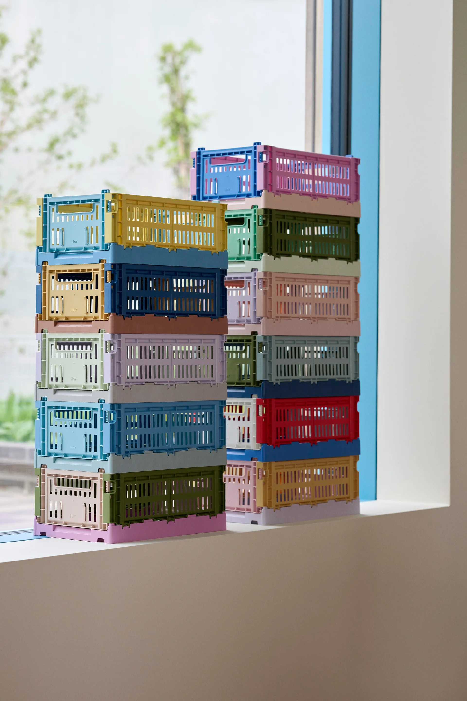 Colour Crate Mix S 17x26.5 cm, Azul escuro HAY