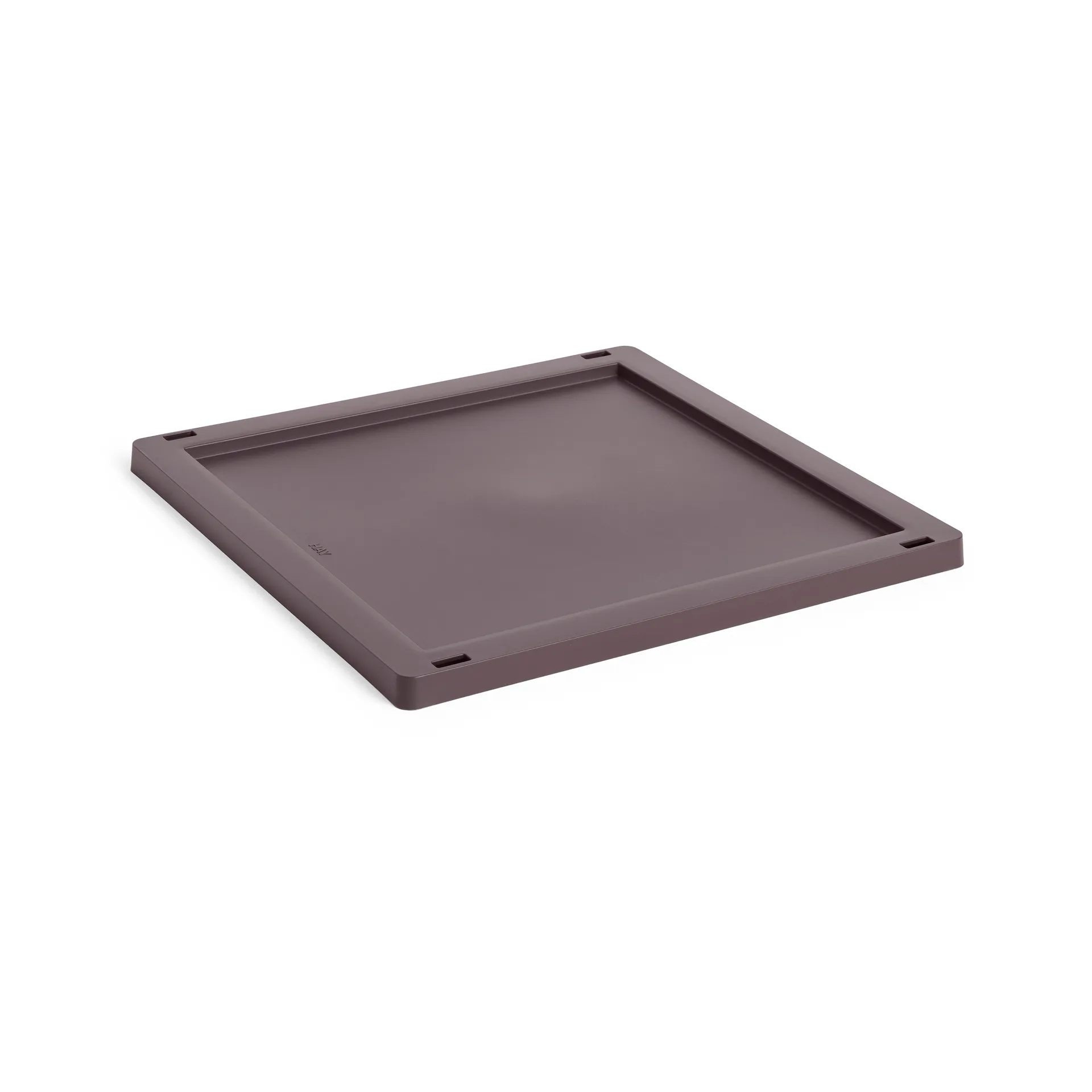 Colour Crate Square/Cube tranca em plástico M, Bordeaux HAY