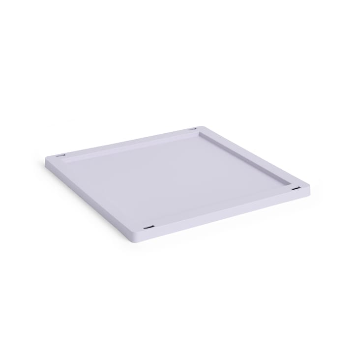 Colour Crate Square/Cube tranca em plástico M - Lavender - HAY