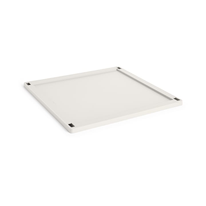 Colour Crate Square/Cube tranca em plástico M - Off white - HAY