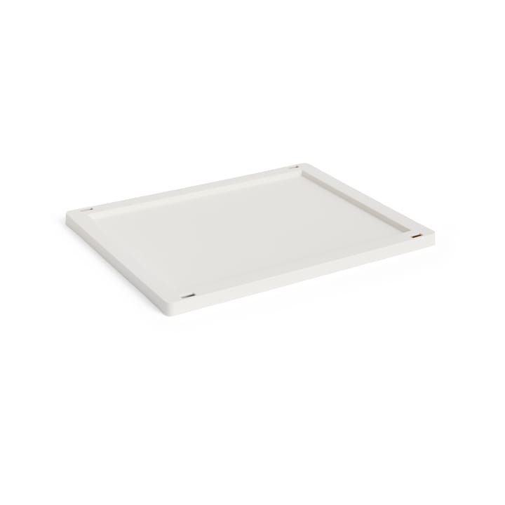 Colour Crate tranca em plástico médio - Off white - HAY