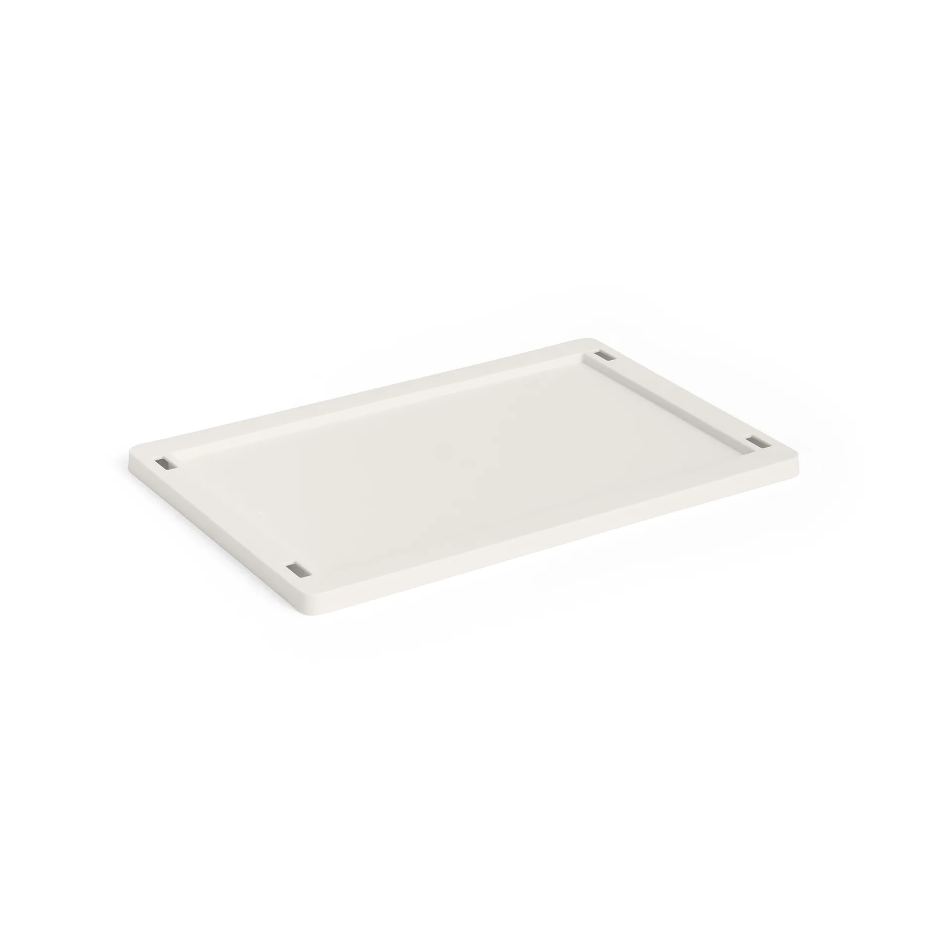 Colour Crate tranca em plástico pequeno, Off white HAY