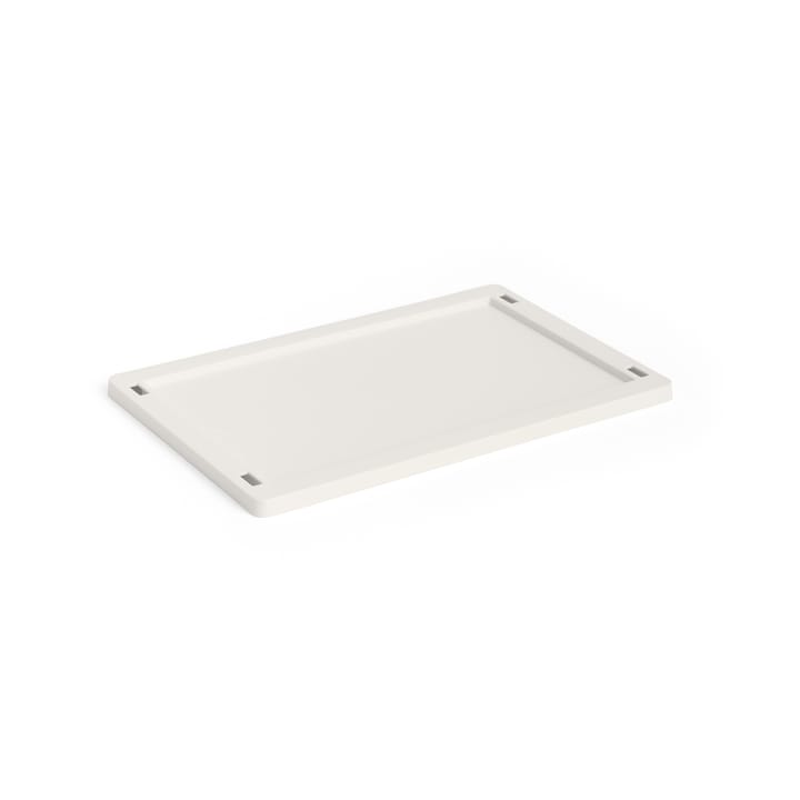 Colour Crate tranca em plástico pequeno - Off white - HAY