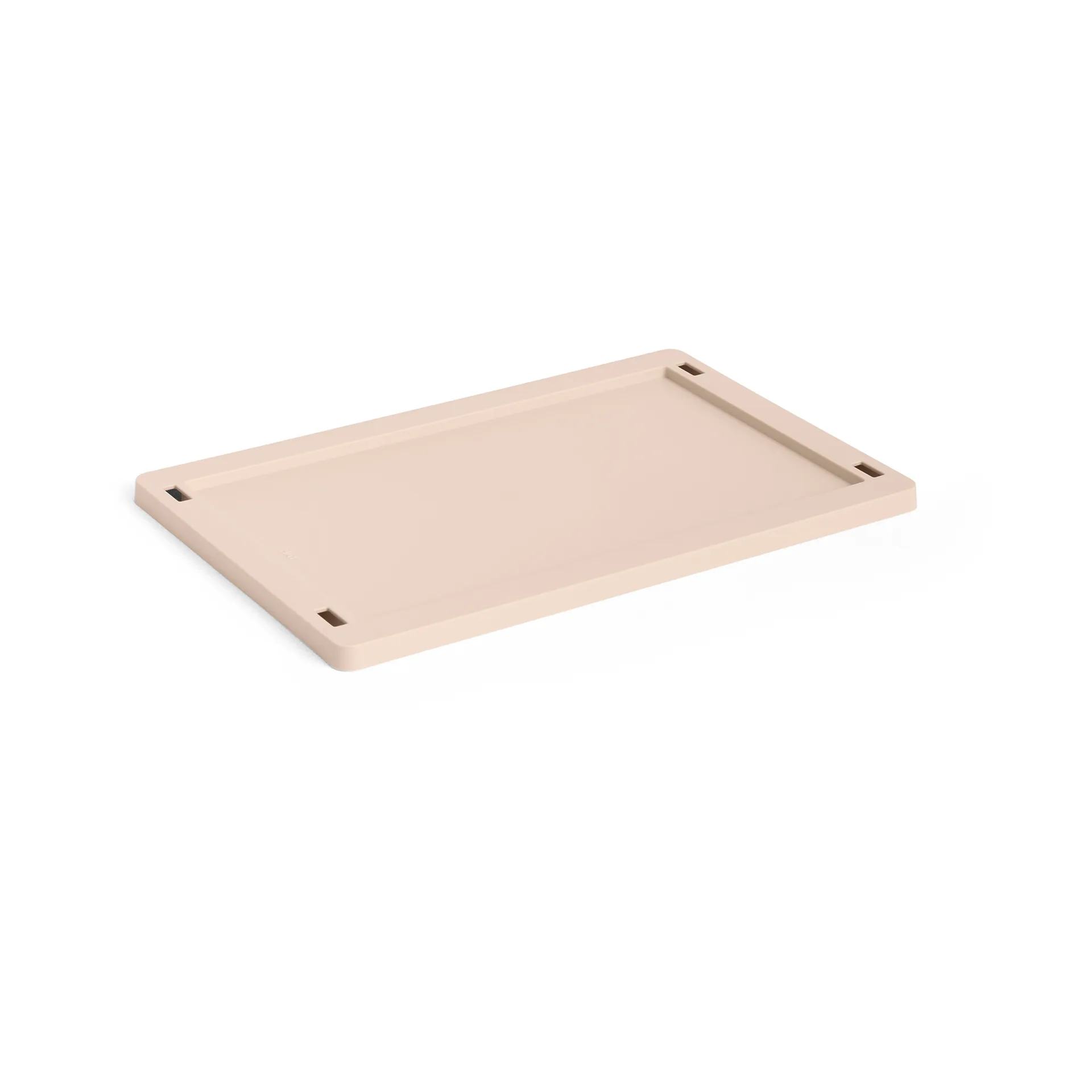 Colour Crate tranca em plástico pequeno, Powder HAY