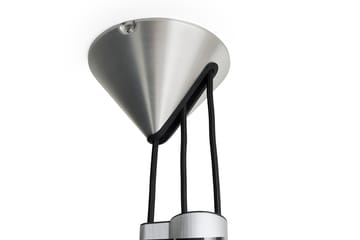 Compass Adjustable candeeiro de parede 43 cm - Alumínio escovado - HAY