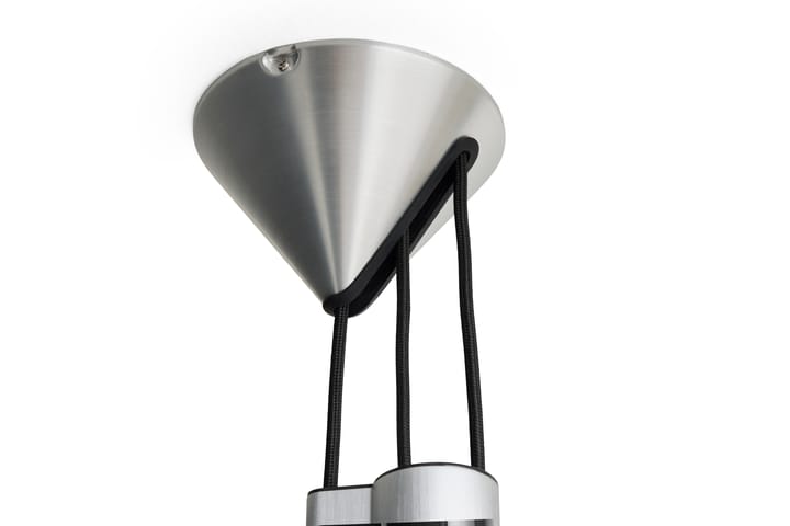 Compass Adjustable candeeiro de parede 43 cm, Alumínio escovado HAY