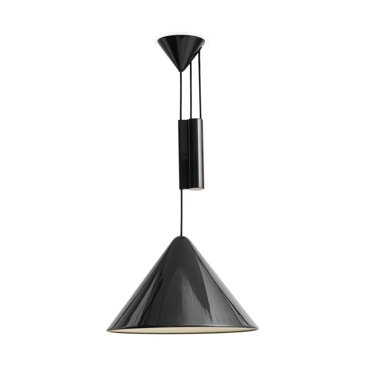 Compass Adjustable candeeiro de parede 43 cm - Preto suave - HAY