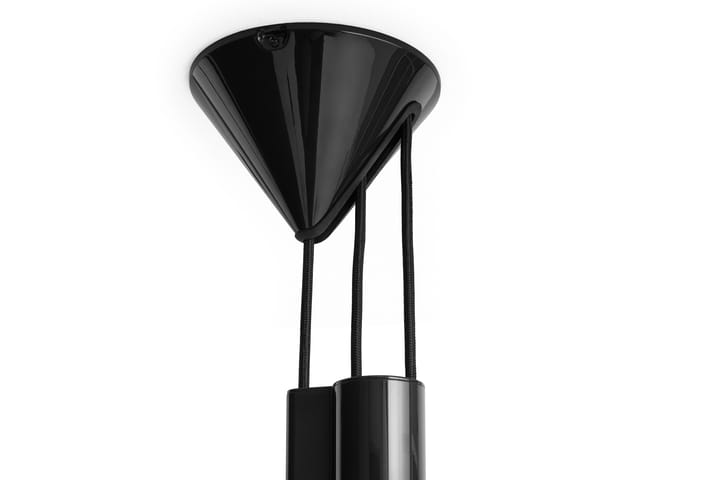 Compass Adjustable candeeiro de parede 43 cm, Preto suave HAY