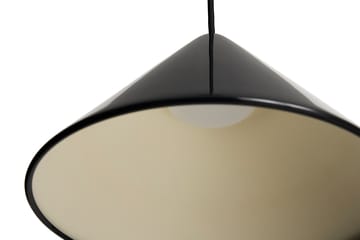Compass candeeiro de parede 26 cm - Preto suave - HAY