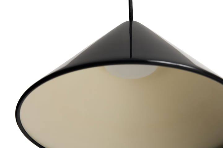 Compass candeeiro de parede 26 cm, Preto suave HAY