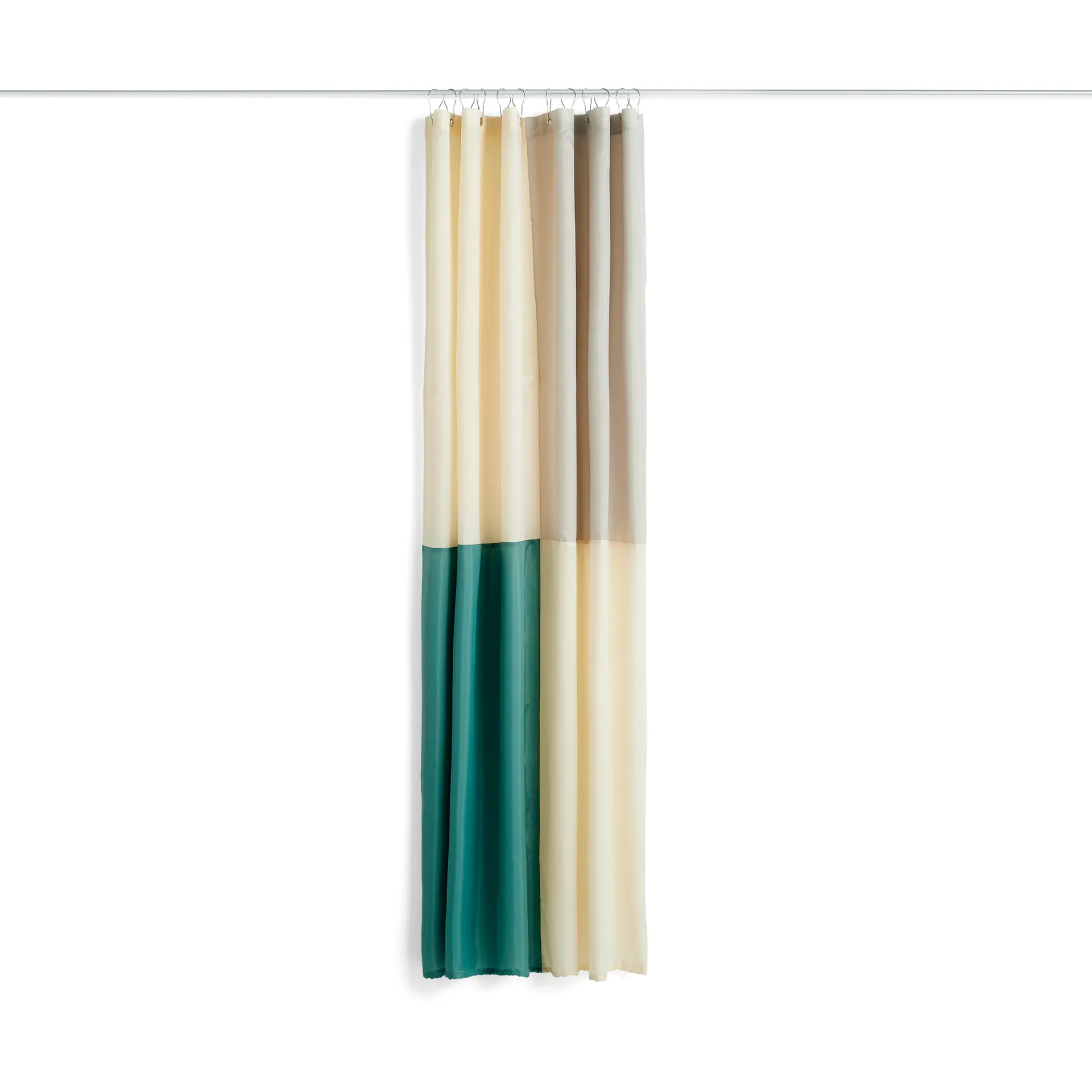 Cortina de duche Check 180x200 cm, Verde HAY