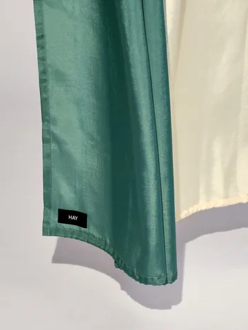 Cortina de duche Check 180x200 cm - Verde - HAY