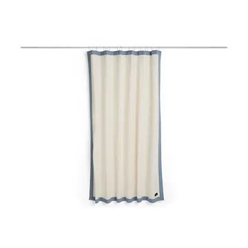 Cortina de duche Outline - Creme e azul - HAY