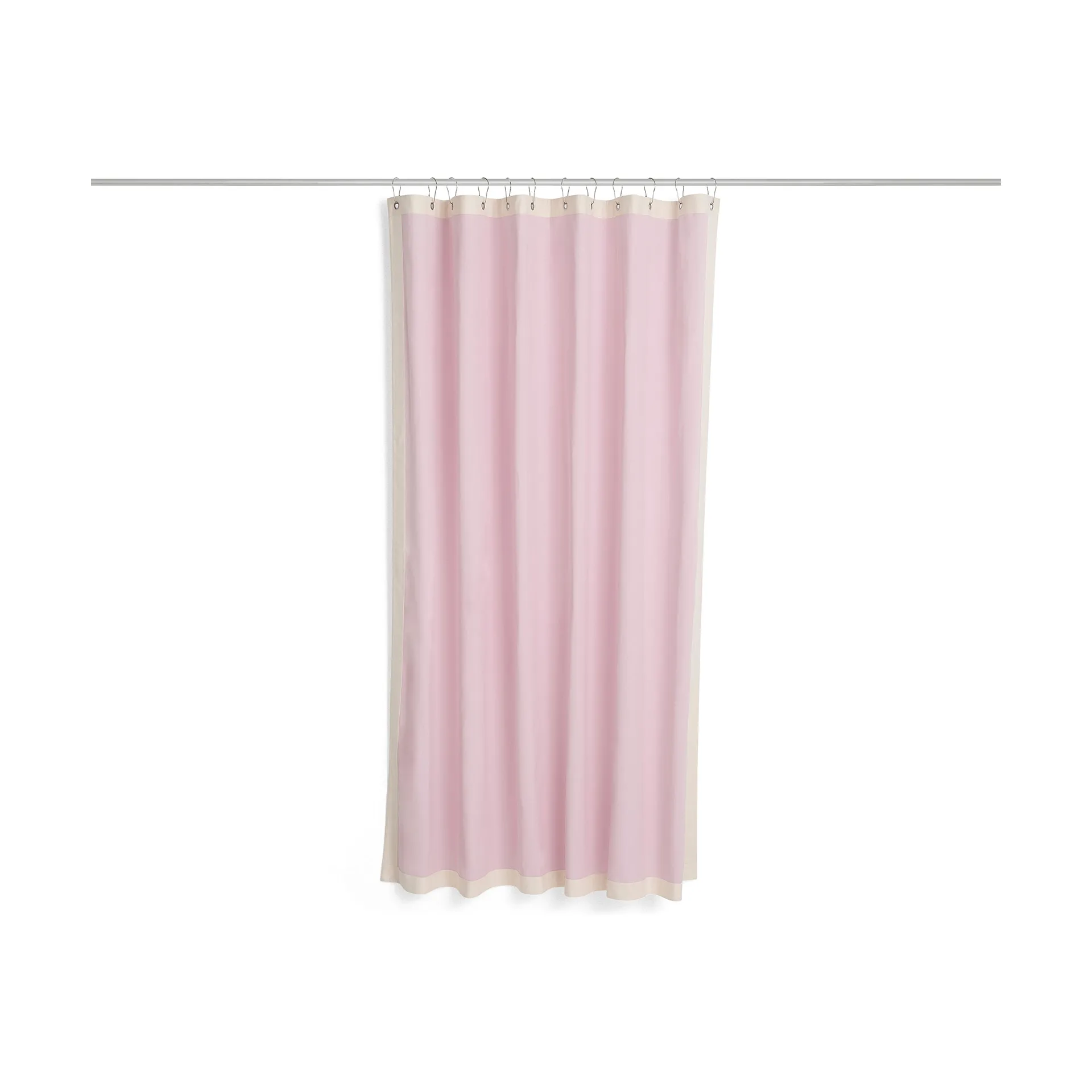 Cortina de duche Outline, Rosa e creme HAY