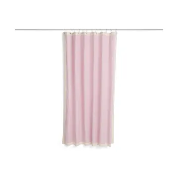 Cortina de duche Outline - Rosa e creme - HAY