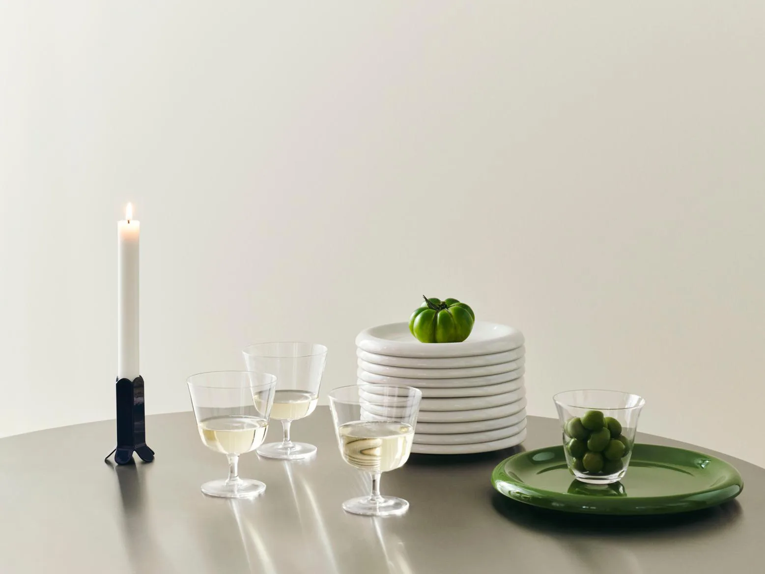 Curve Stem copo de bebida 2 unidades, Claro HAY