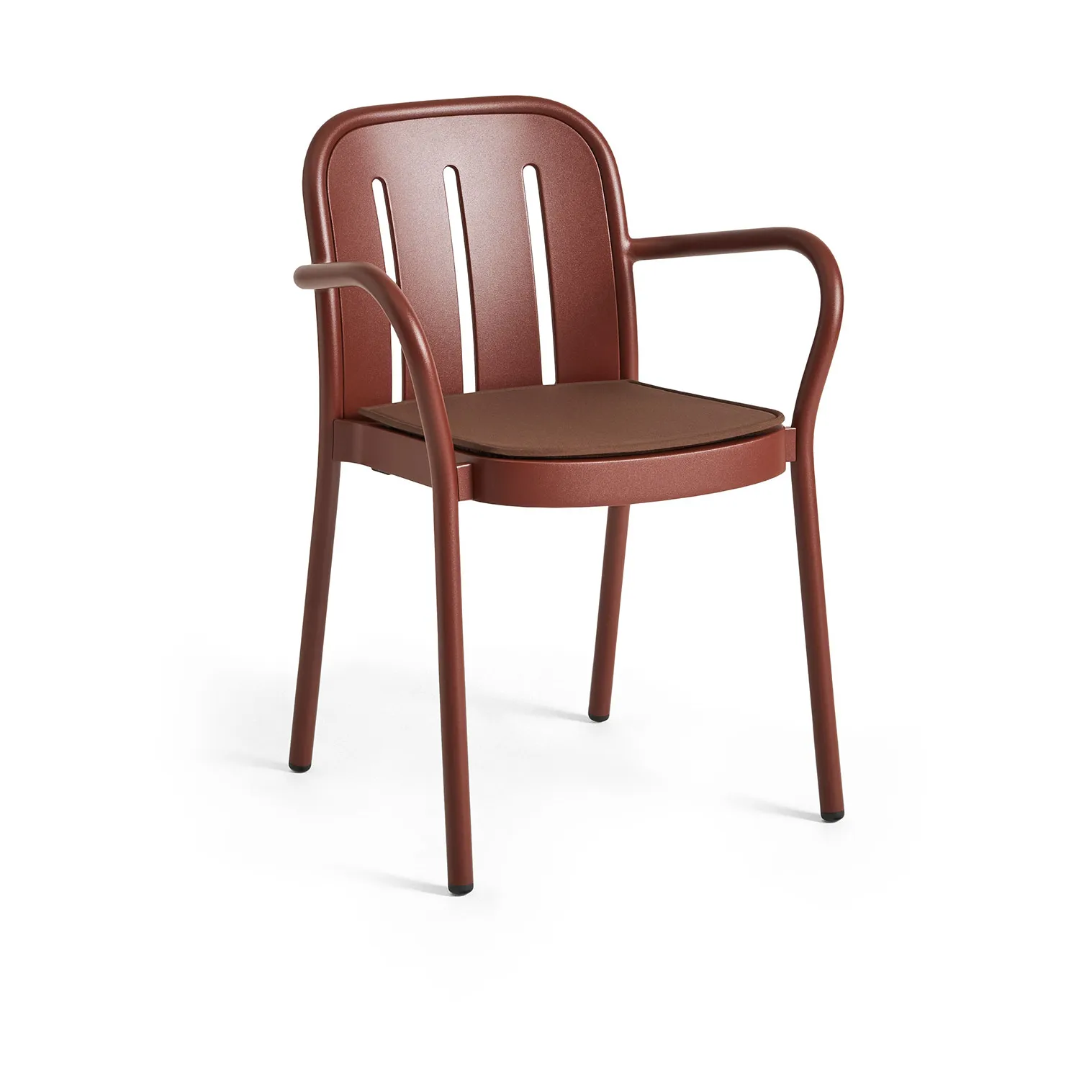 Deville almofada de assento, Vermelho ferro, 42x39,8 cm HAY